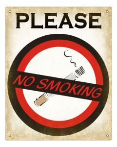 no smoking sign