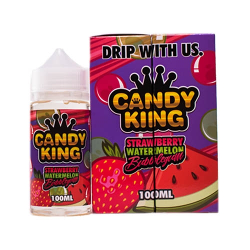 Candy King Strawberry Watermelon Bubble Gum E-liquid Review in 2022