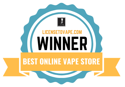 badge for the best online vape store